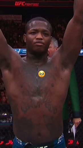 Terrance McKinney clearly dealing with emotions after another first round KO ❤️
