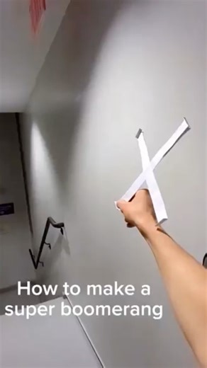 This Paper Boomerang Plane with 4 Blades Really Returns!