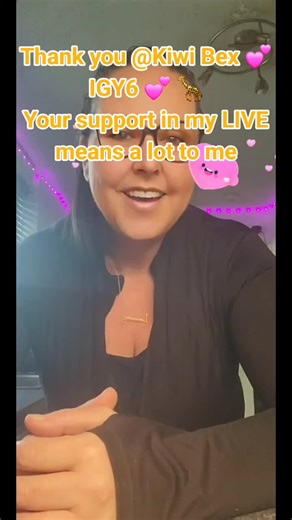 Kiwi Bex 💕 IGY6 💕 🦒, thank you for the incredible support in my LIVE! I will keep creating better LIVE content! @Kiwi Bex 💕 IGY6 💕 🦒 #tiktoklive #livehighlights #livegift #galaxy #hearts