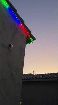 Permanent Lights self Install #ws2811 #wled #permatrack #diyprojects #diy #ledpixellight Whole House