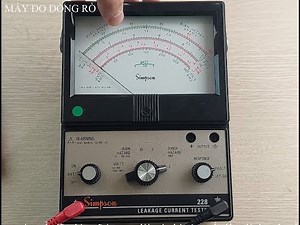 Leakage Current Tester Simpson 228 (Máy đo dòng điện rò)