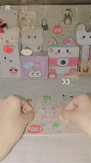 Diy cute key ring...🫧🌈🔑😊🍡🌷☘️#short #video #diy#cute