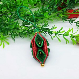 13K views · 1.5K reactions | Wonderful Chrsitmas Tree Decorating Ideas With Eva Glitter Foam Sheet Paper - Christmas Decorations 2022 #Christmas #handmade #decor | Origami Art & Crafts | Facebook