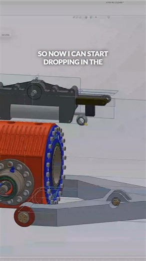 Nate Wilkerson on Instagram: "Time to design the Upper Control Arm (UCA)! This is a simple wishbone design using rod ends on the inboard side for adjustability and a spherical bearing on the outboard side. I’m ensuring there’s plenty of thread available for the rod end adjustment. A key constraint is steering angle: I modeled the spherical bearing pivoting 25 deg in both directions to make sure the UCA has clearance at full steering lock. After drawing the wishbone shape and extruding the plate,