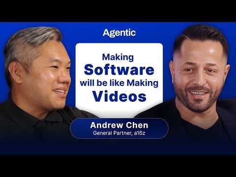 Andrew Chen (a16z speedrun) on the Future of AI Startups & Why Coding May Be as Easy as Video