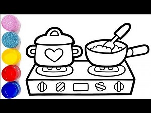 🥄🎨 Draw Kitchen Utensils for Kids: Fun, Easy & Educational Step-by-Step Art Tutorial
