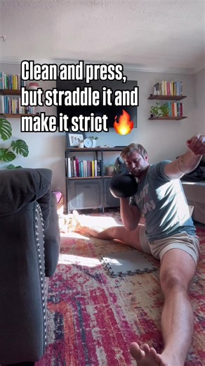 Don’t sleep on a few sets of these being a casual, yet full upper body stability workout with some lower body mobility sprinkled in too!