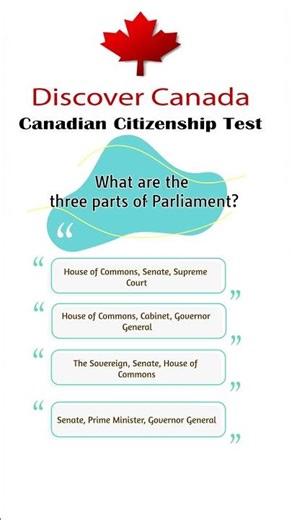 Canadian Citizenship Test Q&A: Daily Practice Short #106