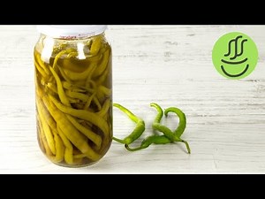 Oily Pickled Peppers - READY TO EAT IMMEDIATELY Pickled Pepper Recipe - Oily Pickled Peppers