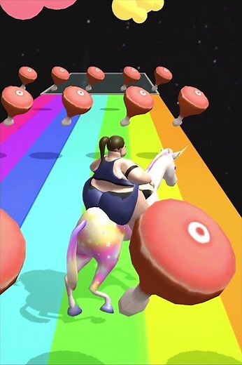 FAT 2 FIT UNICORN Gameplay All Levels Walkthrough Android,ios Level 18