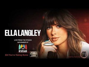 Ella Langley - "Girl You're Taking Home" - (Live At The Ryman) - Nashville, TN