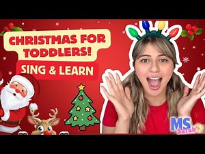 Christmas Learning for Toddlers and preschool 🎄| Songs, Colors, Games, Circle Time with Ms. Sarah!