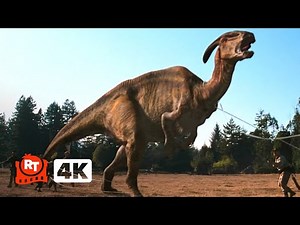 The Lost World: Jurassic Park (1997) 4K - Ingen's Dinosaur Hunters Arrive | Movieclips