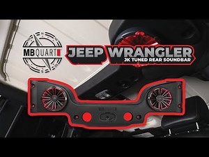 MB Quart Jeep® Wrangler (JK) Tuned Rear Soundbar (MBQJK-28CRGB) and MRGB-APP LED Controller Install