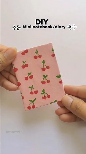 DIY mini Notebook📑aesthetic journal #diy#craft#shorts#youtubeshorts