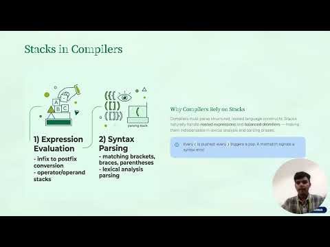 Importance of Stacks and it's applications