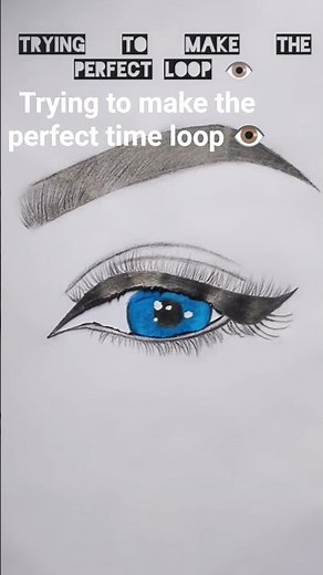 trying to make the perfect time loop,#viralshort ,#drawingfrancisca,#art