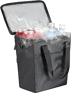 KEMIMOTO Soft Cooler Bag Insulated Ice Bag UTV Cooler Box Ice Chest Thermal Bag Compatible with Polaris RZR Can Am Talon Kawasaki Off-Road Car Widely Use for Camping Beach Lunch Beverage
