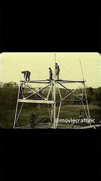 Building an Oil Derrick (1930) — Real Roughnecks at Work. #OilDrilling #OilIndustry #Roughnecks