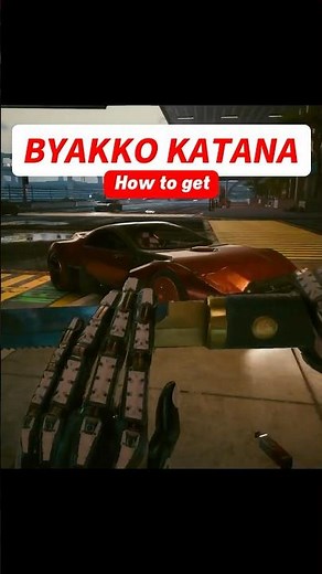 How to Get the Iconic Katana Byakko in Cyberpunk 2077