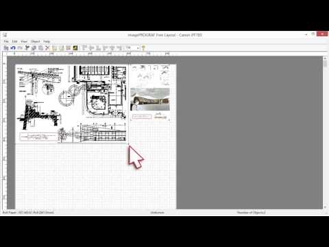 Learn how to nest and print images using canon imagePROGRAF Free Layout