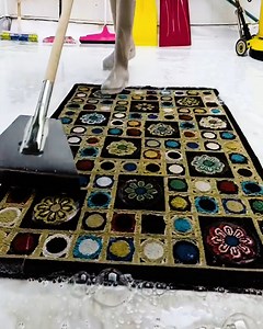 New method! ultra dirty shaggy carpet washing ASMR #rug #carpet #satisfying #rugcleaning #carpetwashing #carpetcleaning #carpetpython | Awesome Carpet