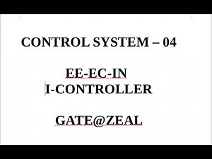 Integral Controller (I-Controller) Made Easy in 1 Minute