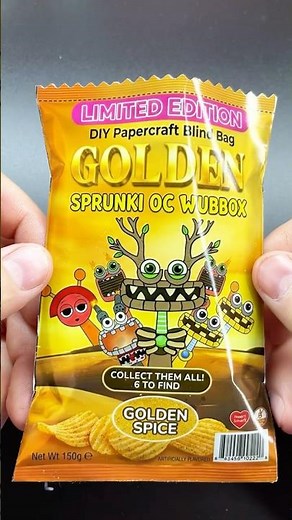 Golden Sprunki OS and Wubbox unboxing DIY #unboxing #diy
