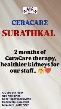 Healthy staff build a healthy workplace – CeraCare therapy supports both..💫❤️