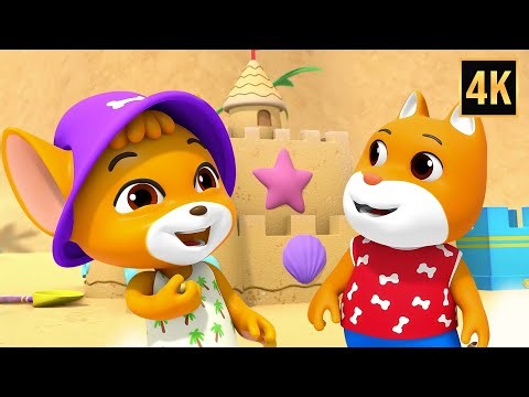 Picnic On The Beach, Animated Cartoon Video and Funny Show for Kids