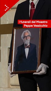 1.2M views · 23K reactions | Si celebrano a Roma, nella chiesa dei Santi Angeli Custodi, i funerali del direttore d'orchestra Peppe Vessicchio, morto all’età di 69 anni. | Local Team | Facebook