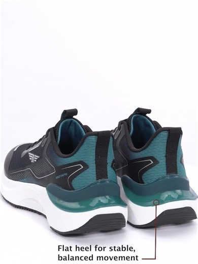 Red Tape Black Sports Shoes for Men RSO4503