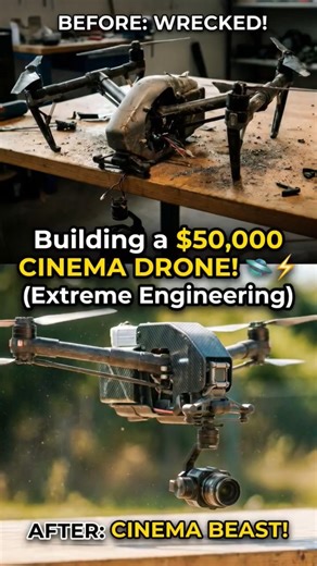 🤯 Building a $50,000 CINEMA DRONE! 🛸⚡ (Extreme Engineering)