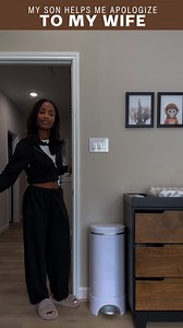 This how they used to apologize back in the day. Y’all think we won her over with the best concert she never asked for? 👨🏾‍🎤🎤🎶 . . . . #funnycouples #marriedlife #rnbvibes | loveatfirstflight_