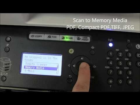 i SENSYS Memory Media Scan&Print with MF6100 series