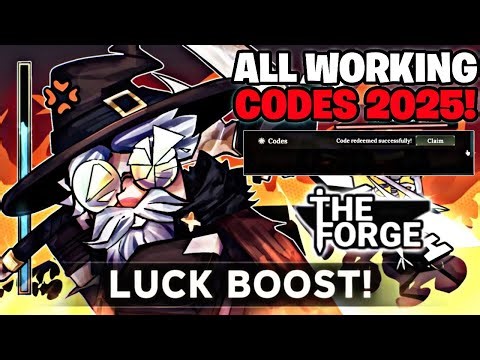 NEW ALL WORKING CODES FOR THE FORGE IN DECEMBER 2025! ROBLOX THE FORGE CODES
