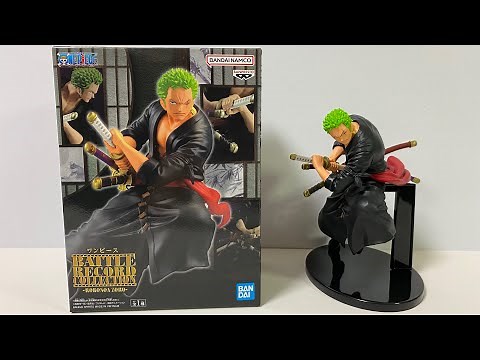 ONE PIECE RORONOA ZORO BATTLE RECORD COLLECTION Figure | Unboxing & Details