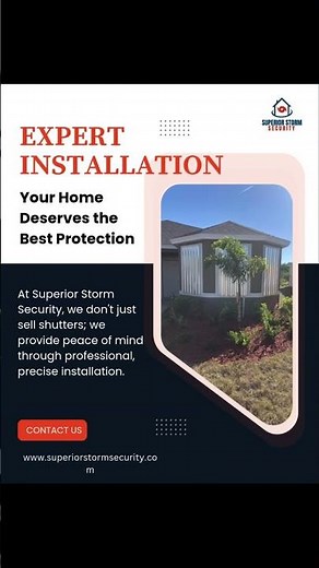 Protect Your Home with Expert Hurricane Shutter Installation | Superior Storm Security