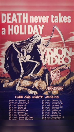 Vision Video (@visionvideoband) brings their post-punk goth rock back...