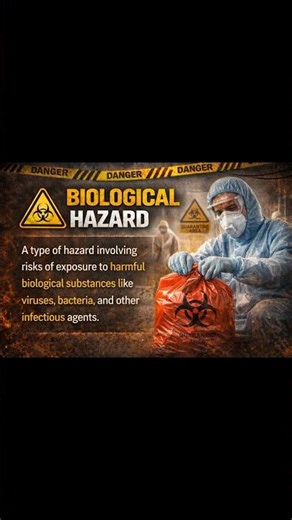 What is Biological Hazard? | Workplace Safety#hse #safetyfirst #hazard