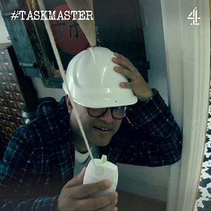 Find the receiver of this baby monitor. You must leave your hat on. Fastest wins. | Taskmaster