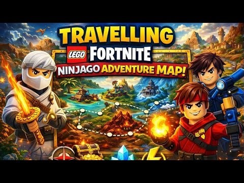 Exploring the entire Ninjago map