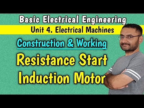 Resistance Start (split phase) single phase Induction Motor (BEE) EEE (1st year engineering)