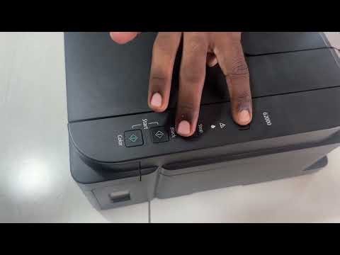 Canon G2000 manual reset 7 orange light blinking