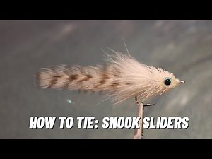 Fly Tying Tutorial - Snook Slider