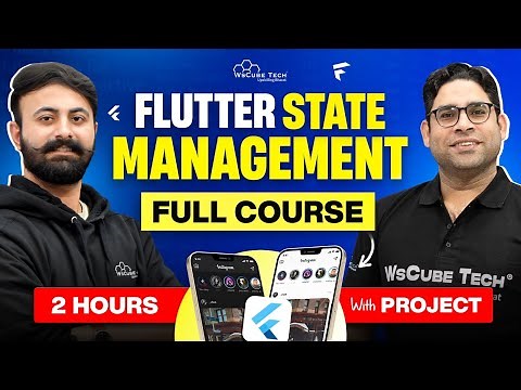 Flutter State Management Full Course in 2 Hours (All Topics Covered) - Updated 2026