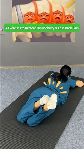 4 Simple Exercises to Release Back Pain, Loosen Hips & Improve Sitting & Standing Posture