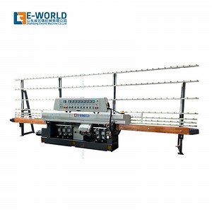 [Hot Item] Multi Angle Glass Edging Machine 9 Motor Straight Line Glass Edging Machine