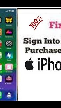 Fixed Sign In To Complete Purchase Error On iPhone || Fix Apps Not Downloading Installing On iOS 15
