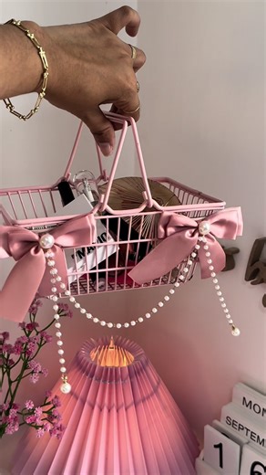 Essential Pink Basket for Every Aesthetic Lover